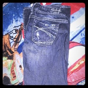 Silver jeans